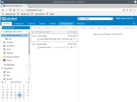 correo 911 zimbra.
